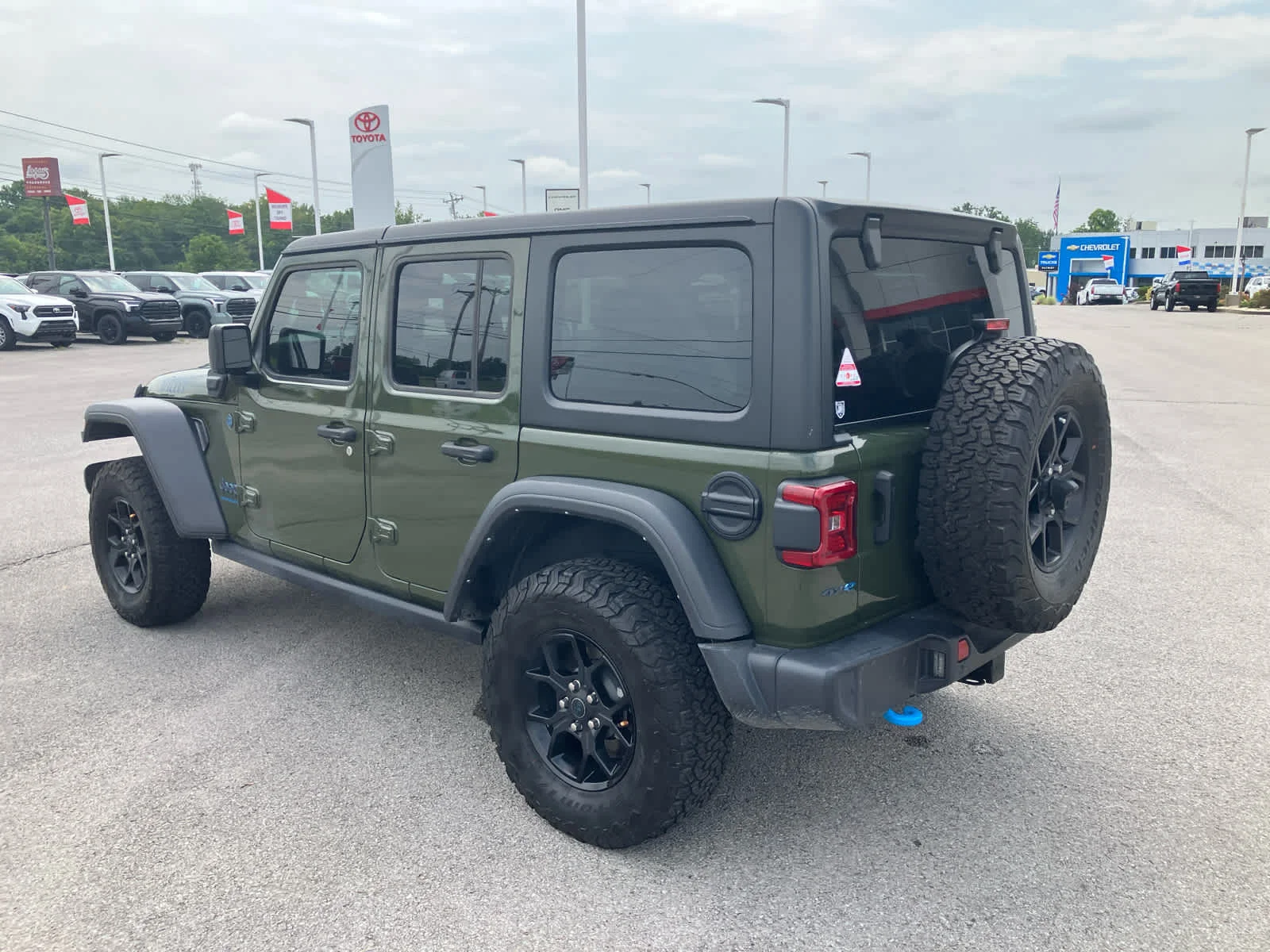 Used 2024 Sarge Green Clearcoat Jeep Willys image 5