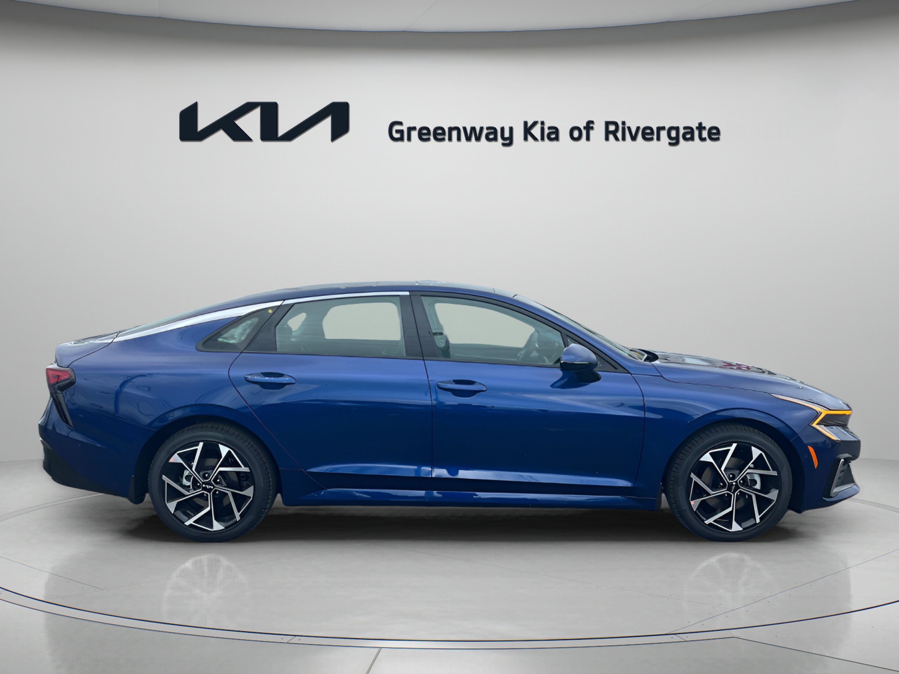 New 2025 Yacht Blue Kia EX image 8