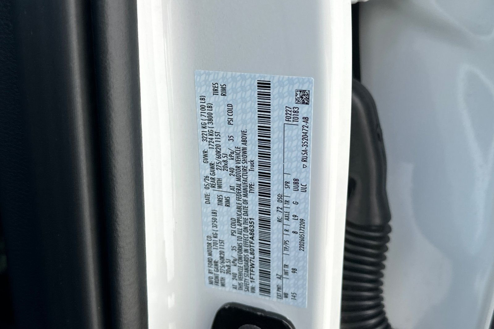 New 2026 White Ford Platinum image 26