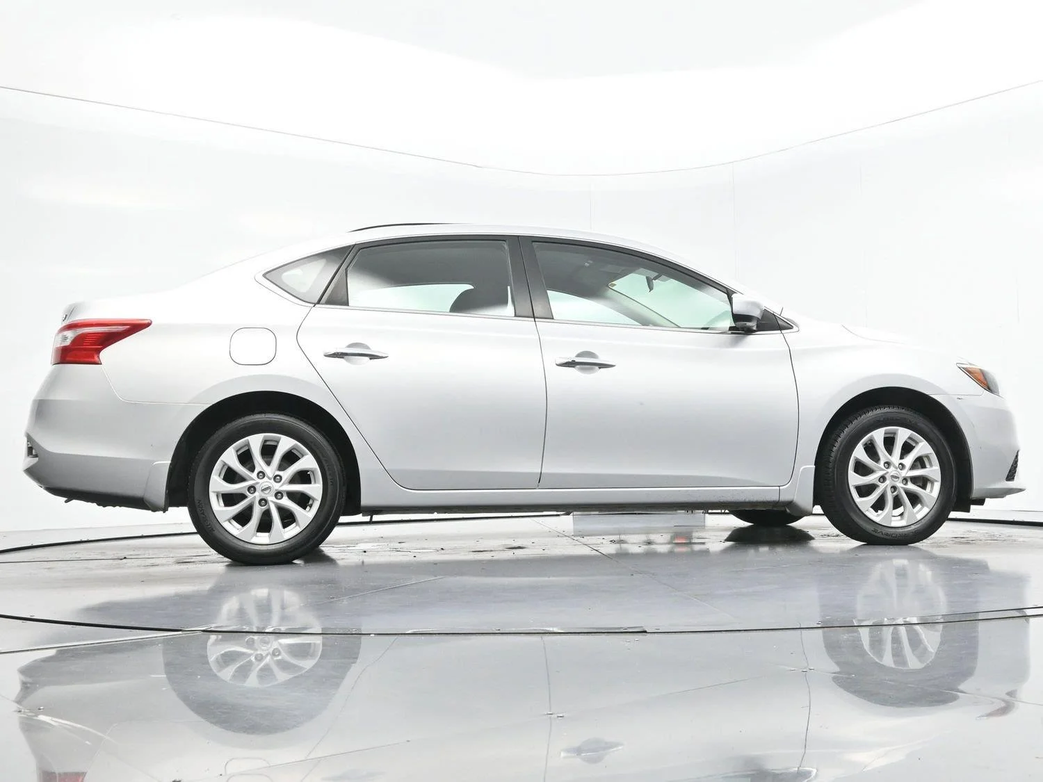 Used 2019 Brilliant Silver Metallic Nissan SV image 47