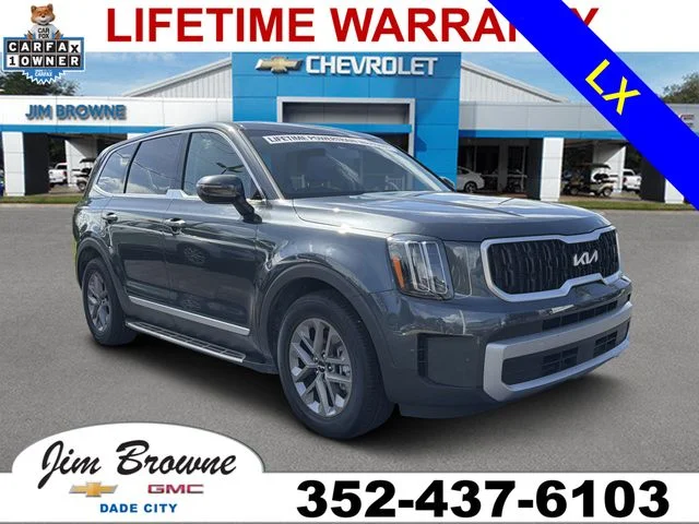 Used 2023 Gray Kia LX image 1