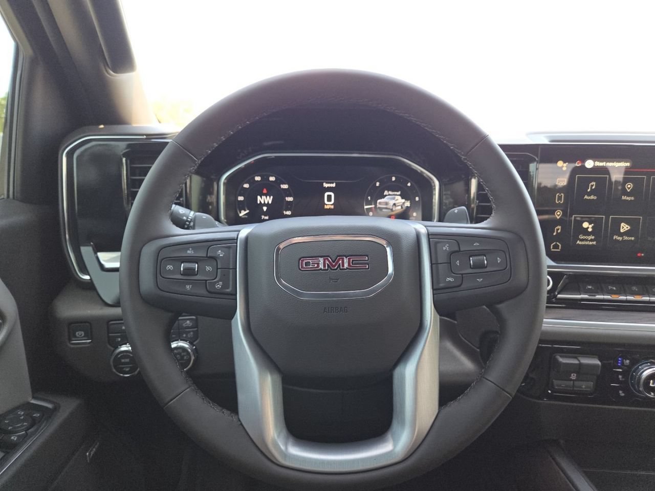 New 2026 Glacier White Tricoat GMC SLT image 30