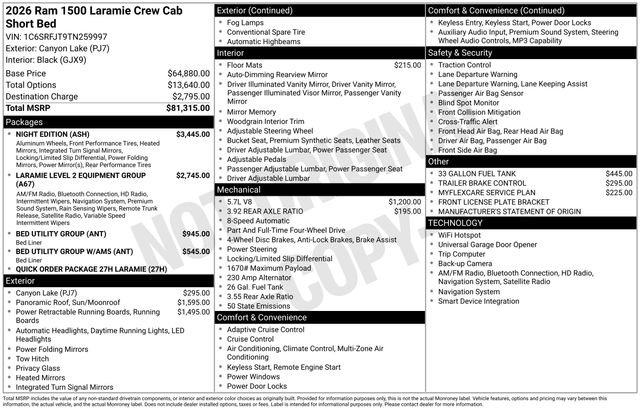 Used 2026 Green Ram Laramie image 59