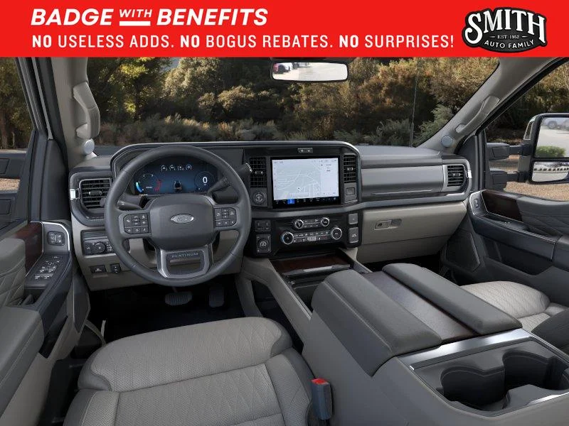 New 2026 Star White Metallic Tri-Coat Ford F-250® Platinum® image 10