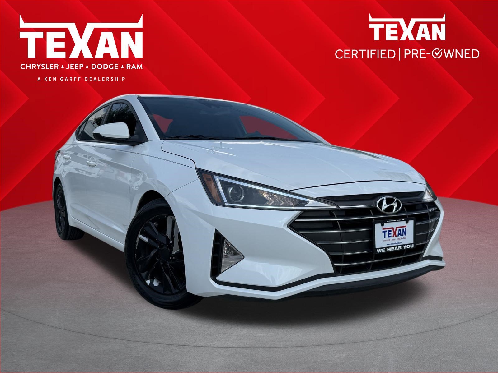 Used 2020 Quartz White Pearl Hyundai Value Edition image 1
