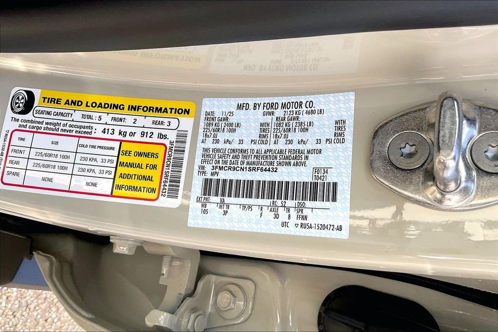 New 2025 Ford Bronco Sport Outer Banks 4D Sport Utility