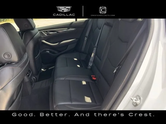 Used 2025 Crystal White Tricoat CADILLAC Sport image 33