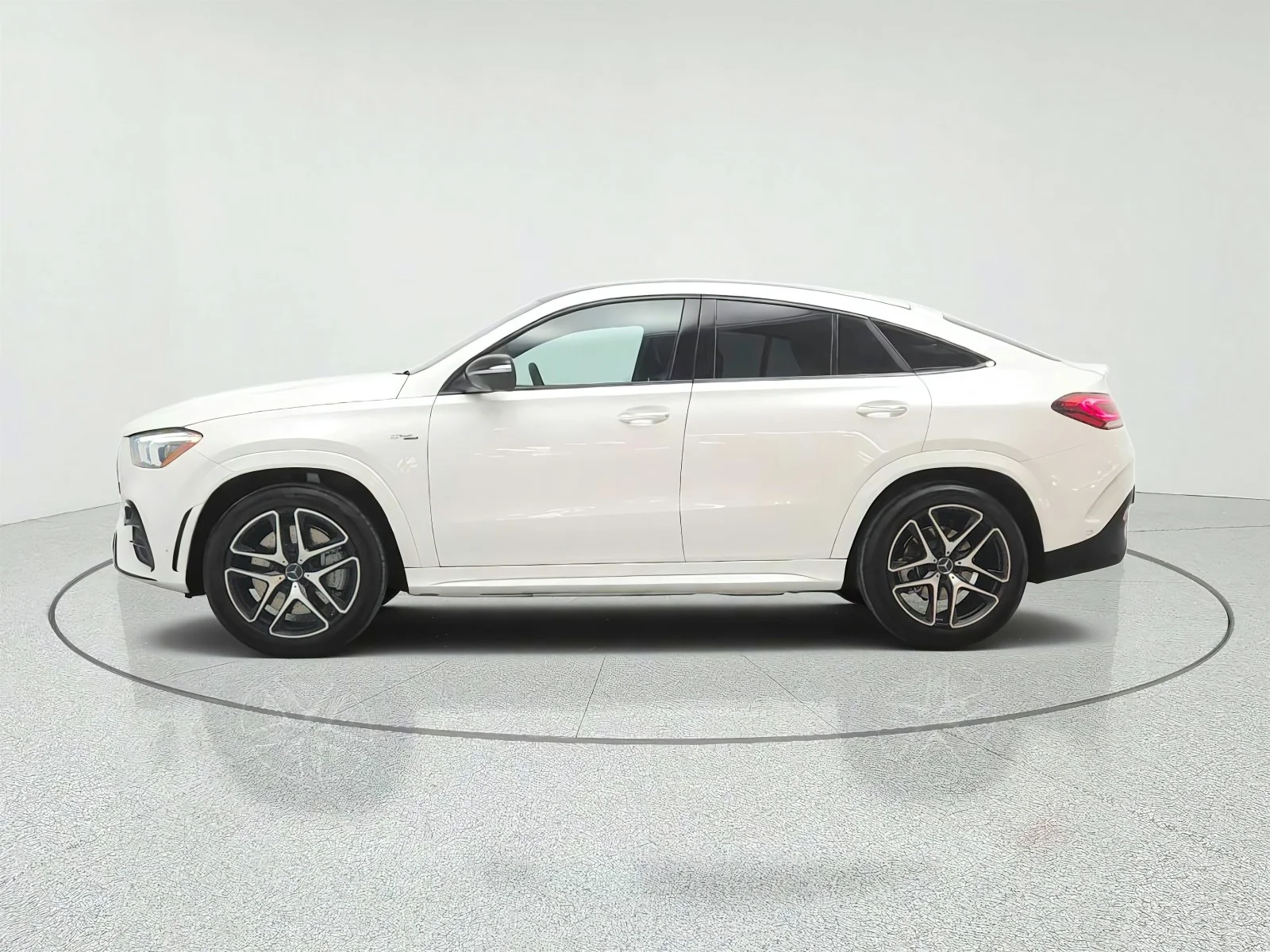 Used 2021 designo Diamond White Metallic Mercedes-Benz AMG® GLE 53 4MATIC Coupe image 8
