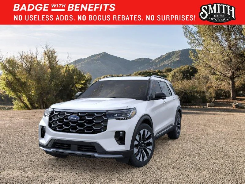 New 2026 Star White Metallic Tri-Coat Ford Platinum™ image 3