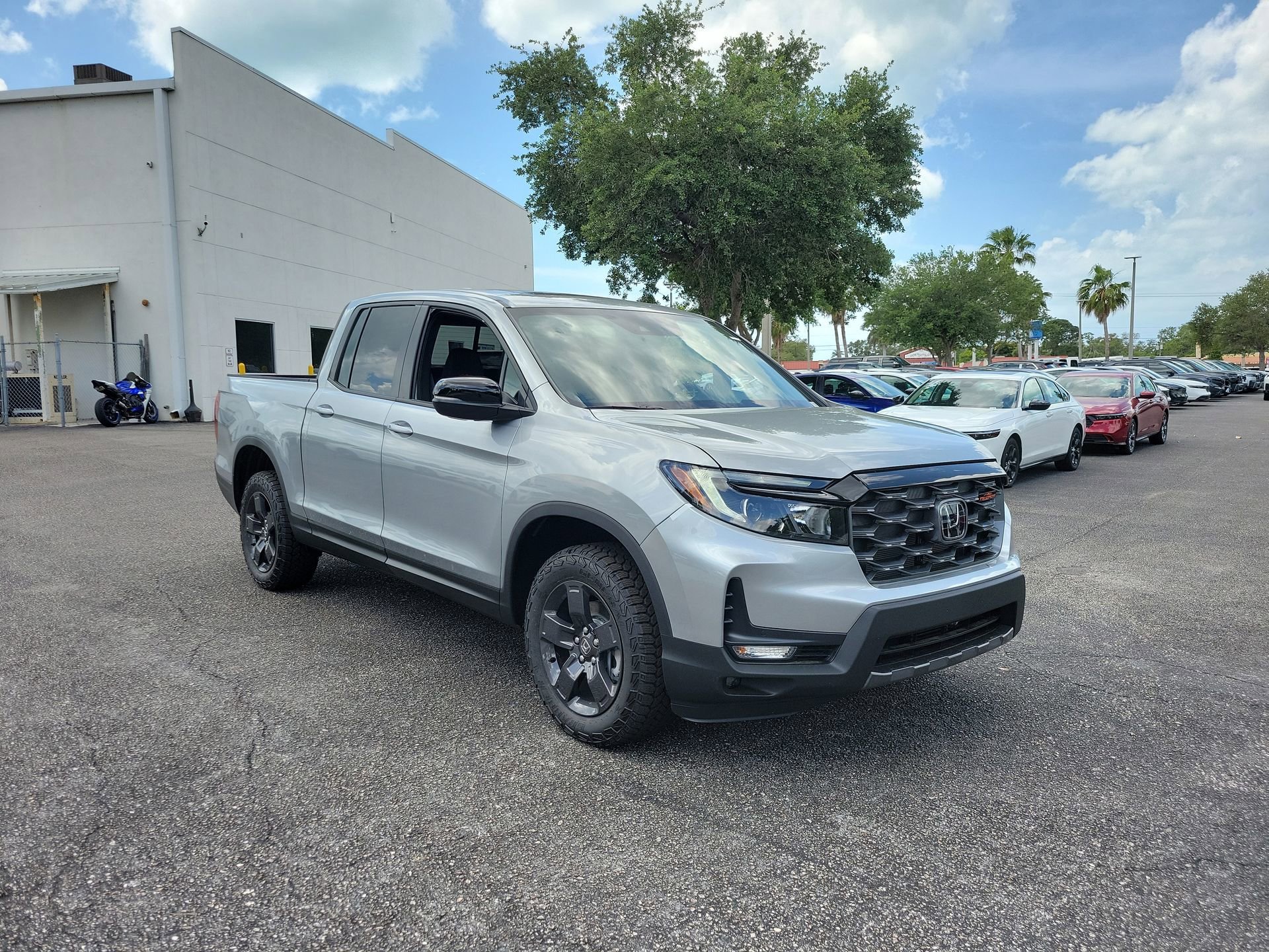 New 2026 Solar Silver Metallic Honda TrailSport image 2