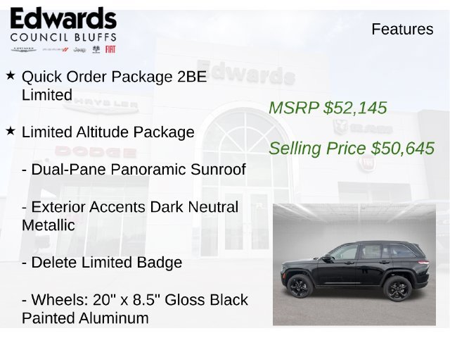New 2027 High-Gloss Black Paint Jeep Limited image 8