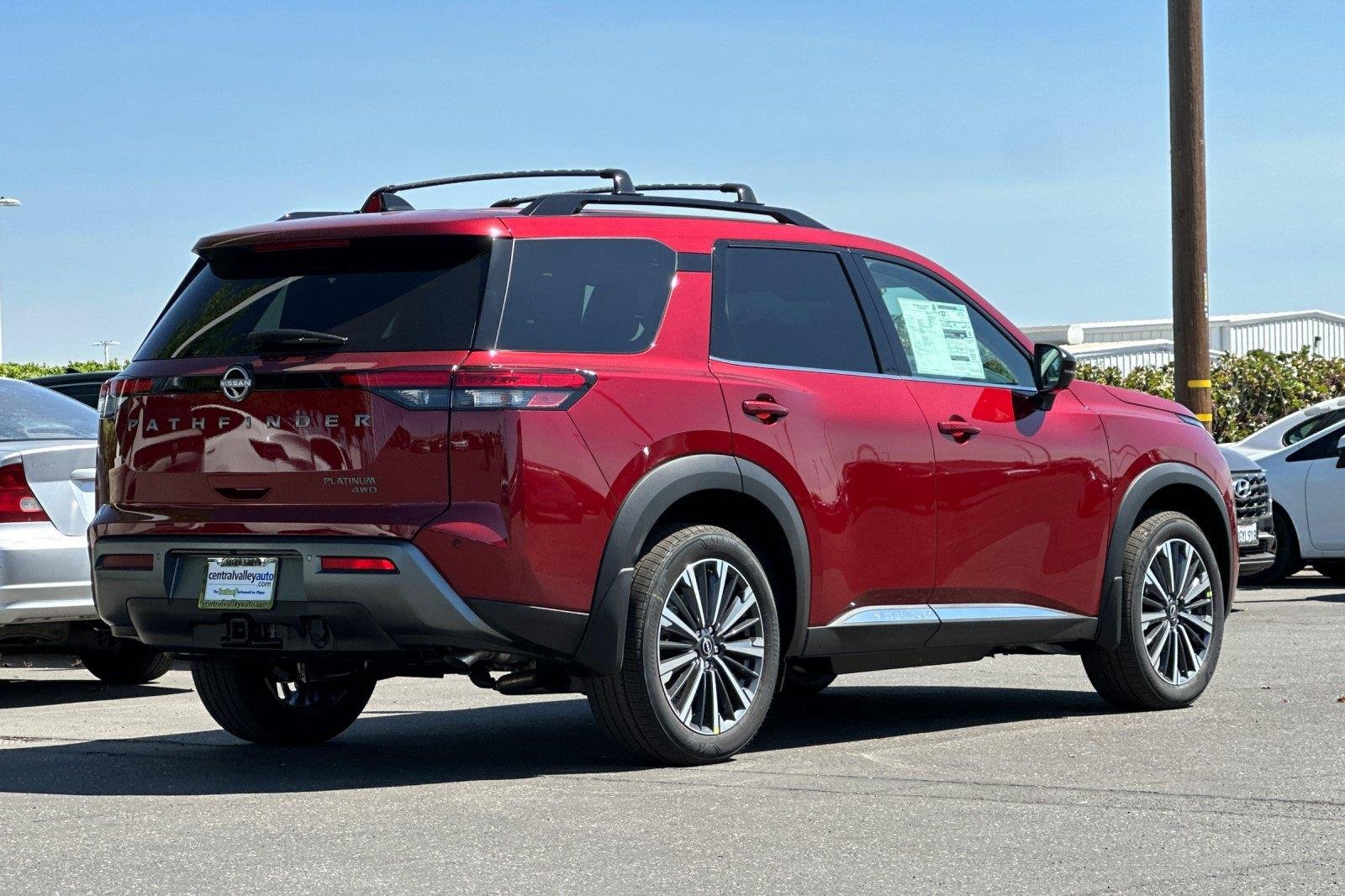 New 2026 Scarlet Ember Tintcoat Nissan Platinum image 3