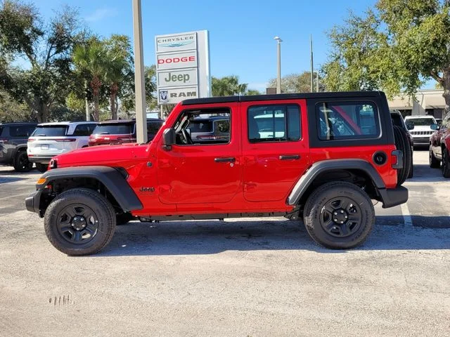 New 2026 Firecracker Red Clearcoat Jeep Sport image 7