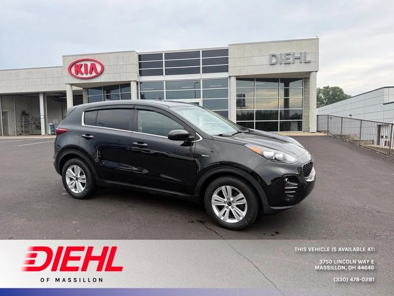 Used 2017 Red Kia LX image 1