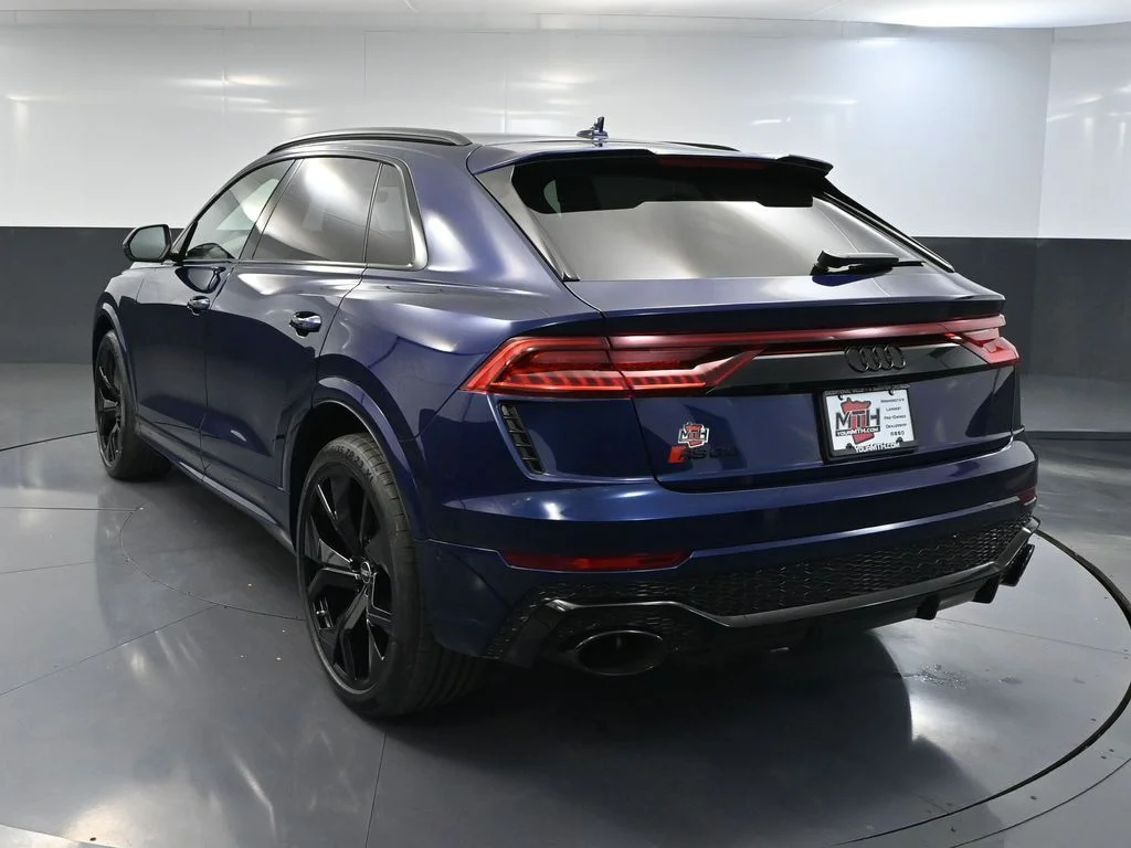Used 2021 Blue Audi 4.0T image 9