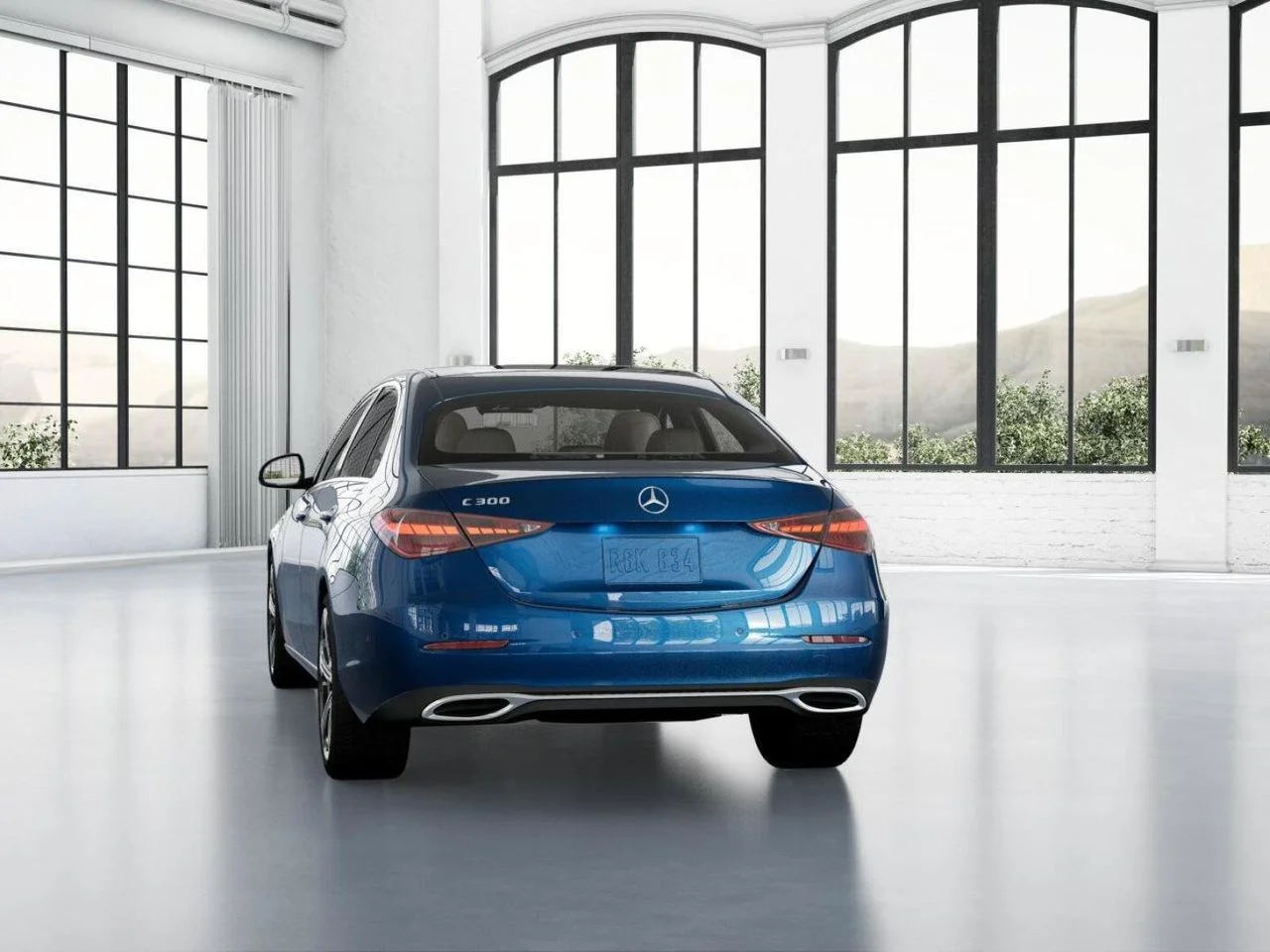 New 2026 Starling Blue Metallic Mercedes-Benz C 300 image 26