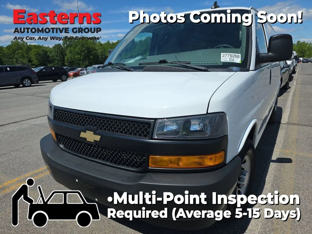 Used 2021 White Chevrolet Work Van image 1