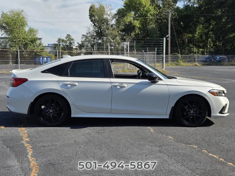 Used 2022 Platinum White Pearl Honda SPORT image 6