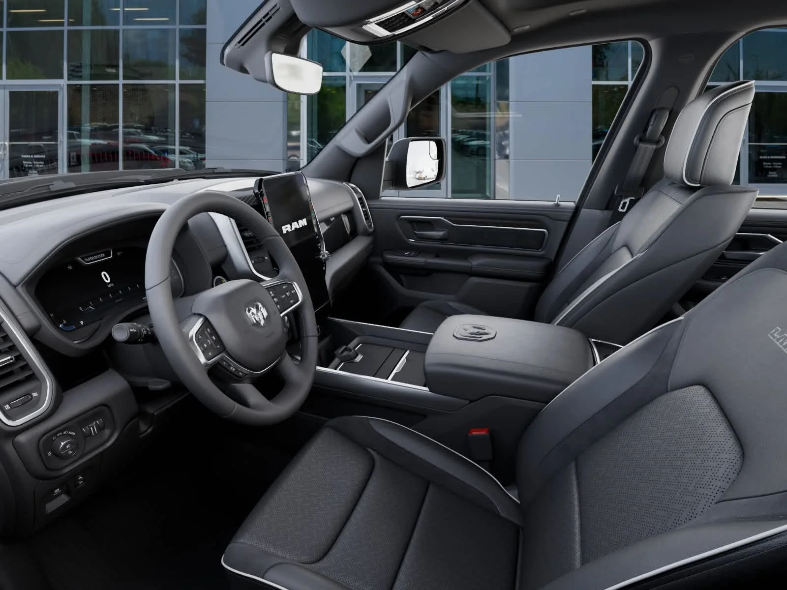New 2026 Diamond Black Crystal Pearl-Coat Exterior Paint RAM Laramie image 22