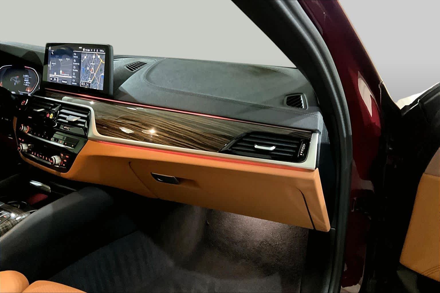 Used 2023 Aventurin Red Metallic BMW 530i xDrive image 36