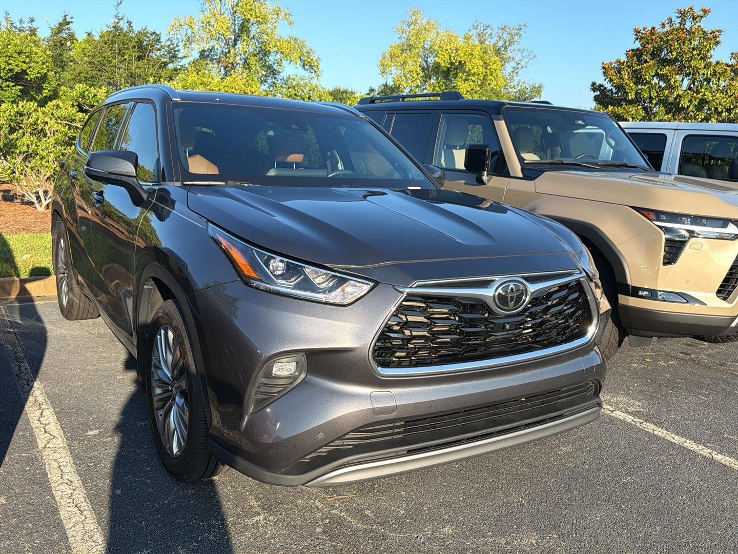 Used 2024 Magnetic Gray Metallic Toyota Platinum image 5