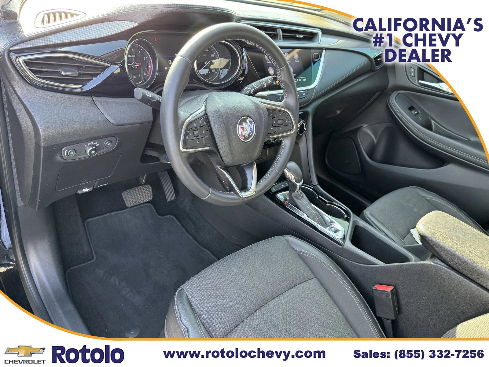 Used 2021 Ebony Twilight Metallic Buick Preferred image 13