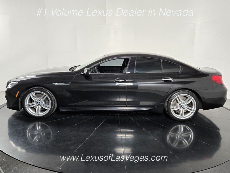 Used 2014 Black Sapphire Metallic BMW 640i Gran Coupe image 3