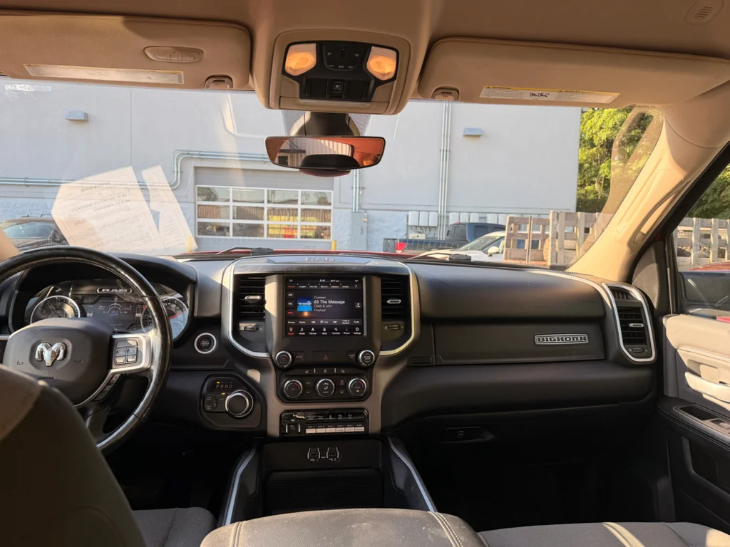 Used 2020 Flame Red Clearcoat Ram Big Horn image 7