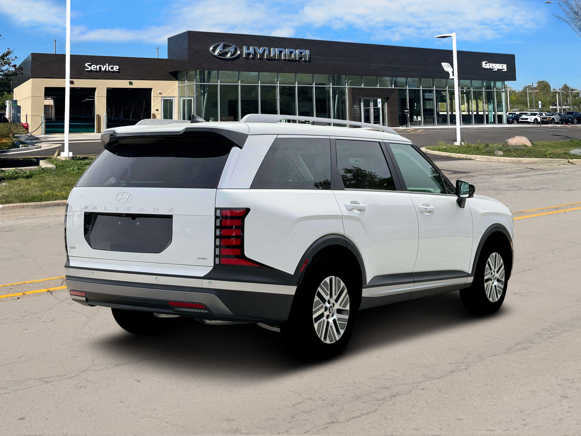 New 2026 White Hyundai SEL 8P image 7