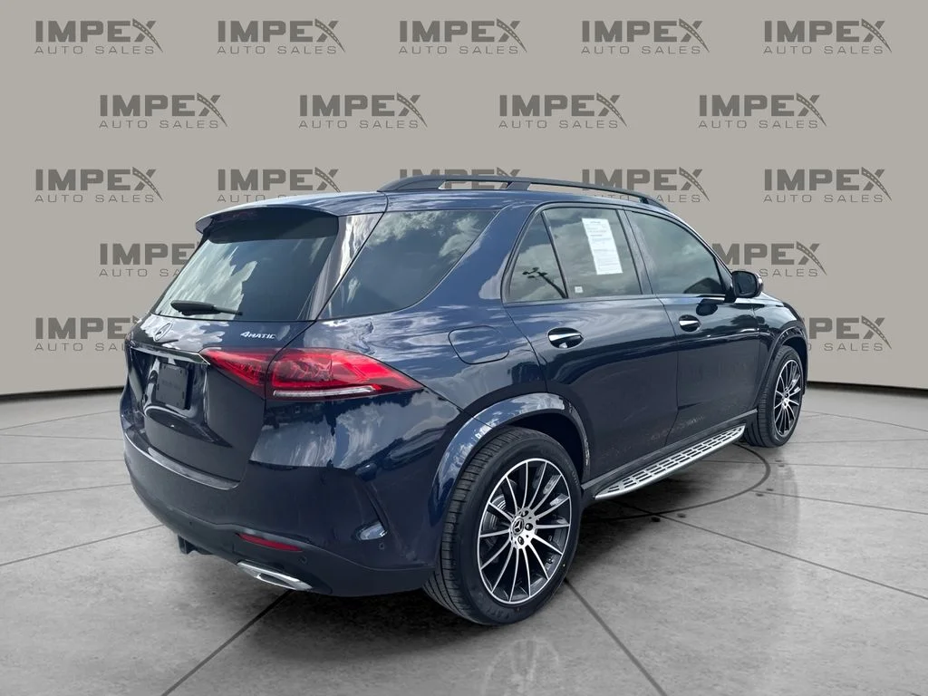 Used 2022 Blue Mercedes-Benz GLE 350 image 3