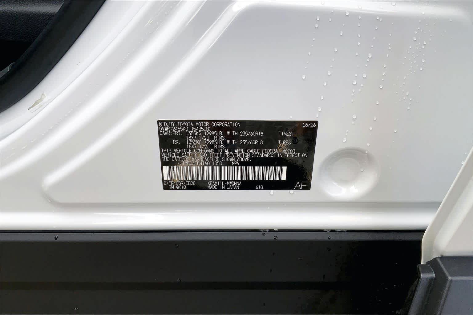 Used 2026 Wind Chill Pearl Toyota XLE Plus image 36