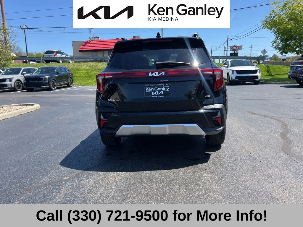 Certified Used 2025 Black Kia EX image 12