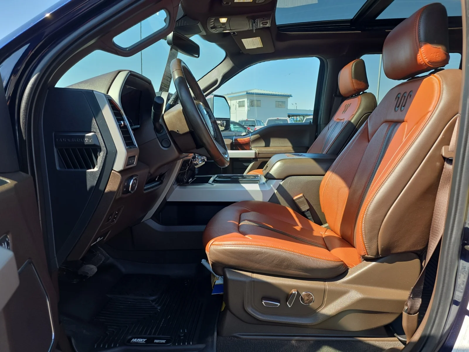 Used 2022 Antimatter Blue Metallic Ford King Ranch image 16