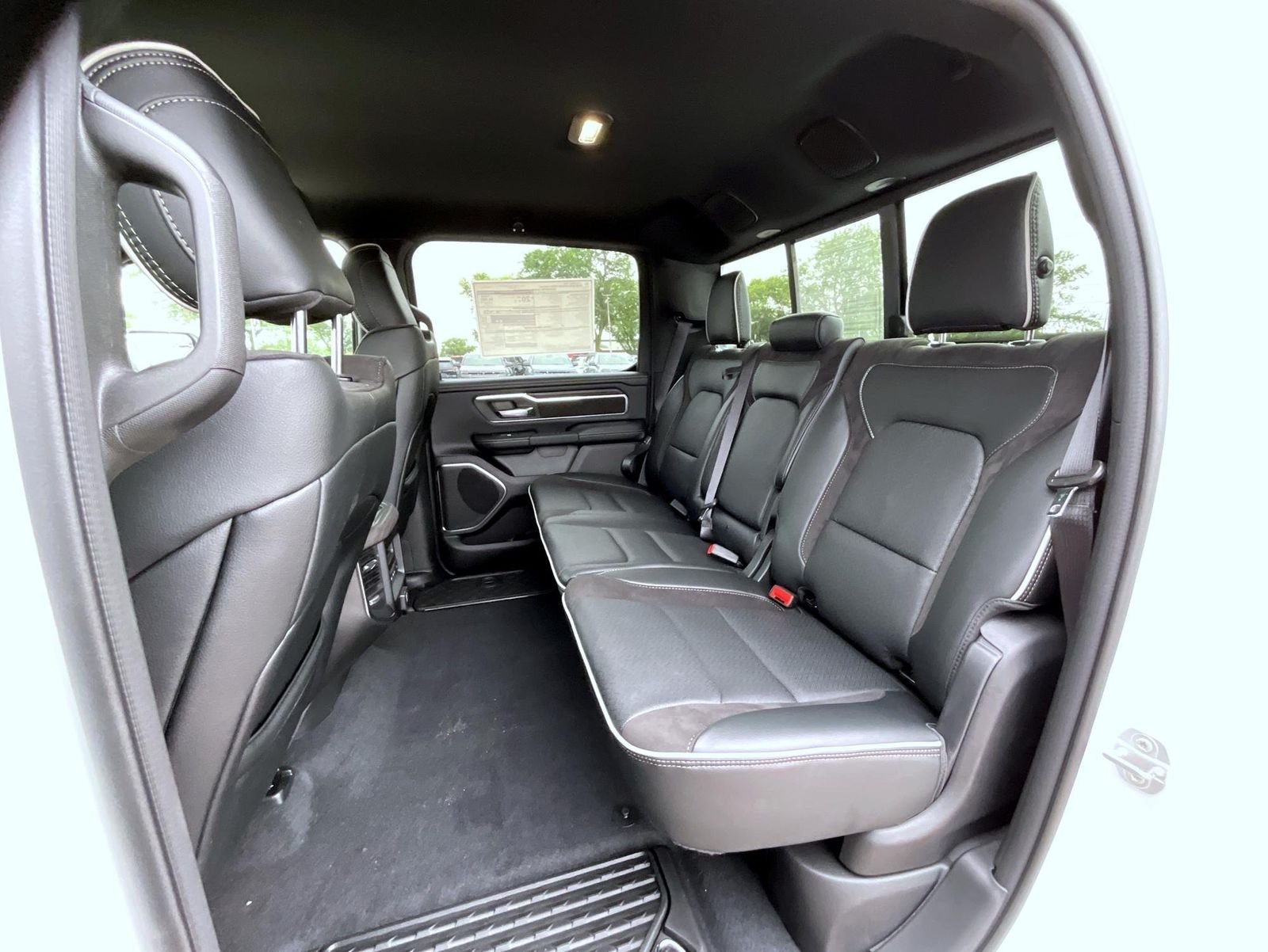 New 2026 Bright White Clear-Coat Exterior Paint RAM Laramie image 12