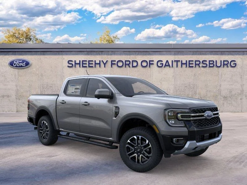 New 2026 Carbonized Gray Metallic Ford LARIAT image 1
