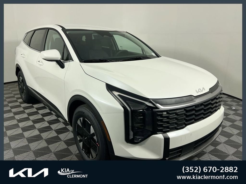 New 2026 Snow White Pearl Kia LX image 1