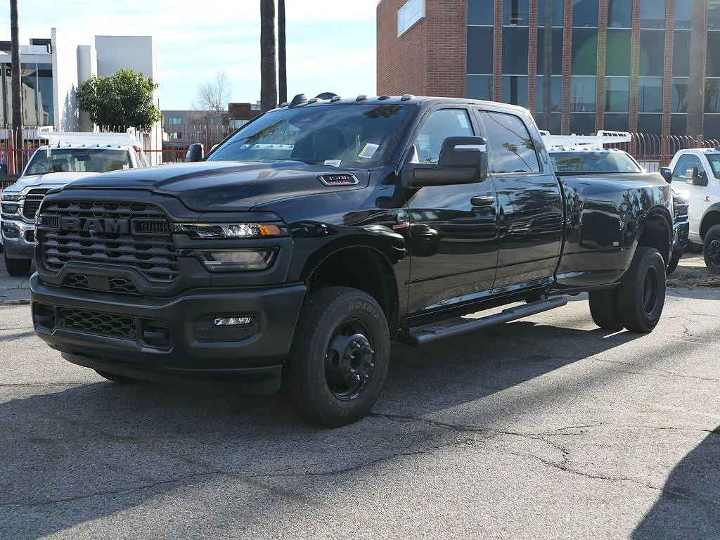 New 2026 Diamond Black Crystal Pearl Coat RAM Tradesman Crew Cab 4x4 8