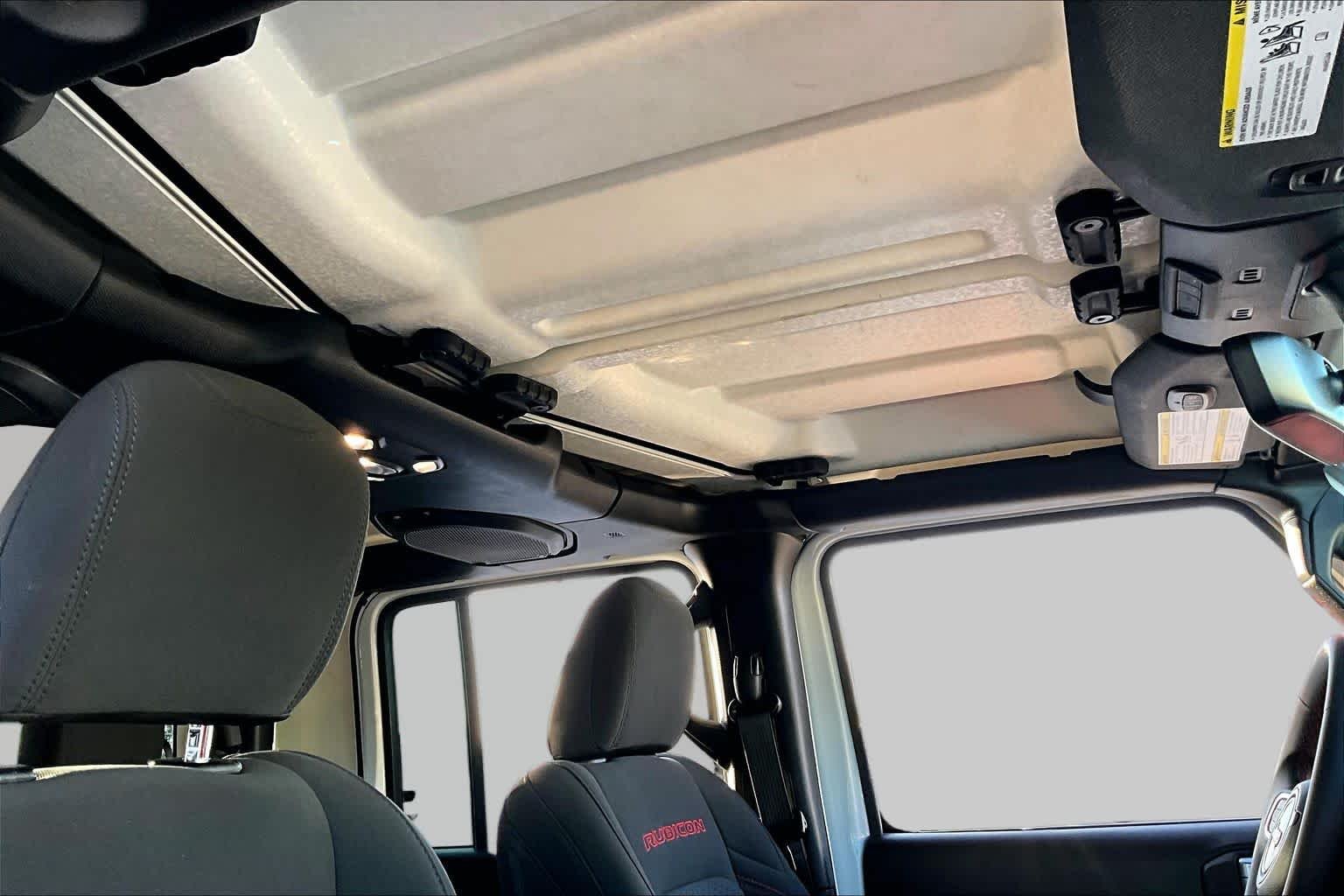 Used 2023 Bright White Clearcoat Jeep Rubicon image 14