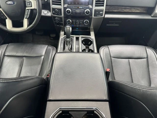 Used 2019 White Platinum Clearcoat Metallic Ford Lariat image 44