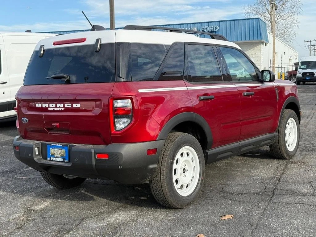 New 2025 Ruby Red Metallic Tinted Clearcoat Ford Heritage image 3