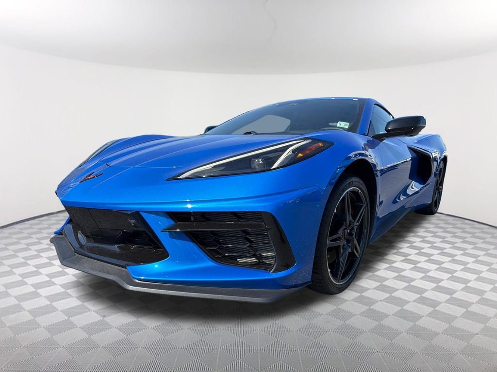 Used 2025 Blue Chevrolet Stingray image 1