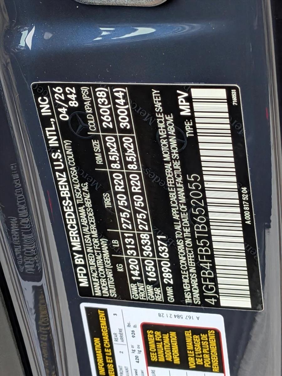 New 2026 Twilight Blue Metallic Mercedes-Benz GLE350 image 20