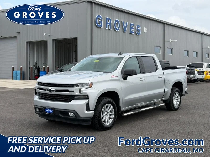 Certified Used 2021 Silver Ice Metallic Chevrolet RST image 1