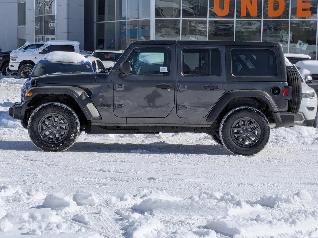 New 2026 Grey Jeep Sport S - - 4x4 - Gorilla Glass - 3-Piece Hardtop - Adaptive Cruise - Remote Start & More! image 5