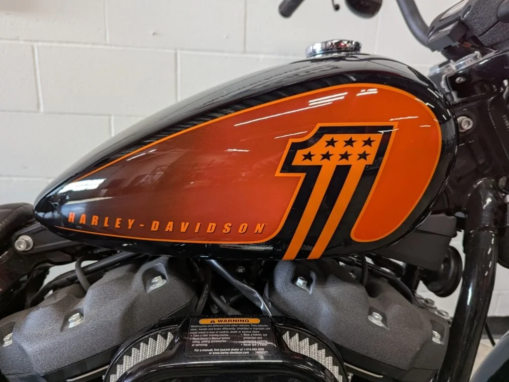Used 2022 BLACK Harley-Davidson® FXBBS - Street Bob 114 image 7