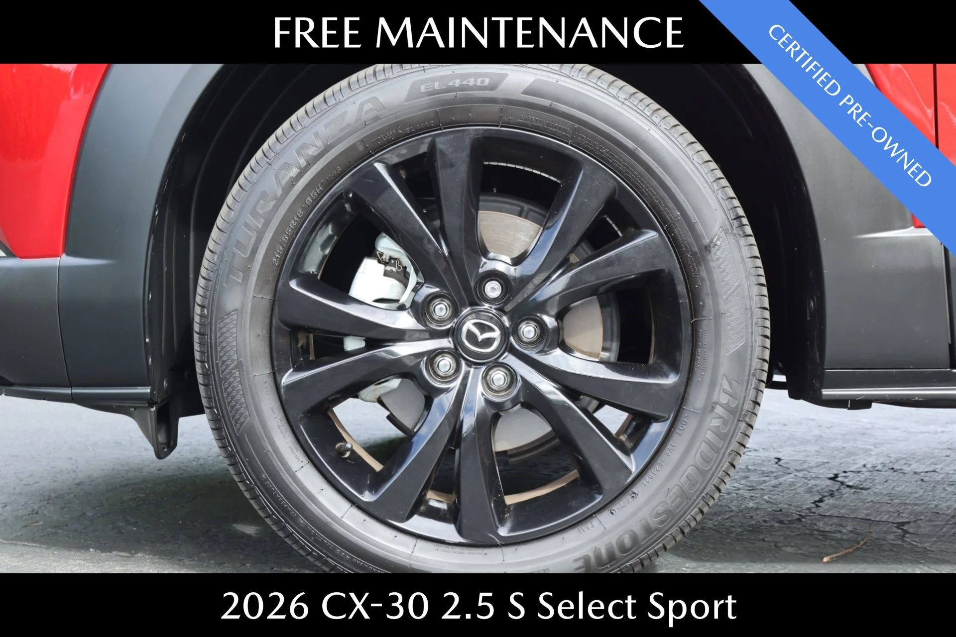 Certified Used 2026 Red Mazda 2.5 S Select Sport image 5