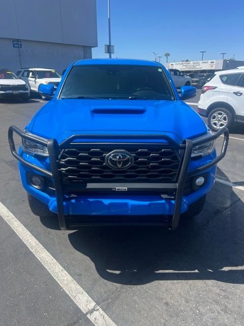 Used 2021 Blue Toyota TRD Sport V6 4WD image 3