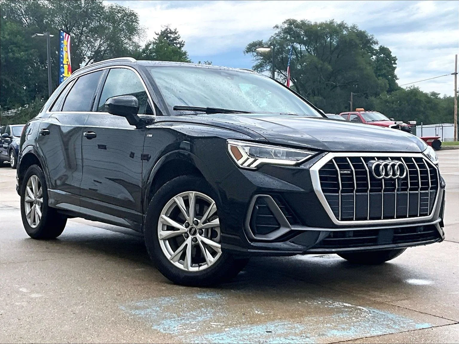 Used 2024 White Audi Premium image 2