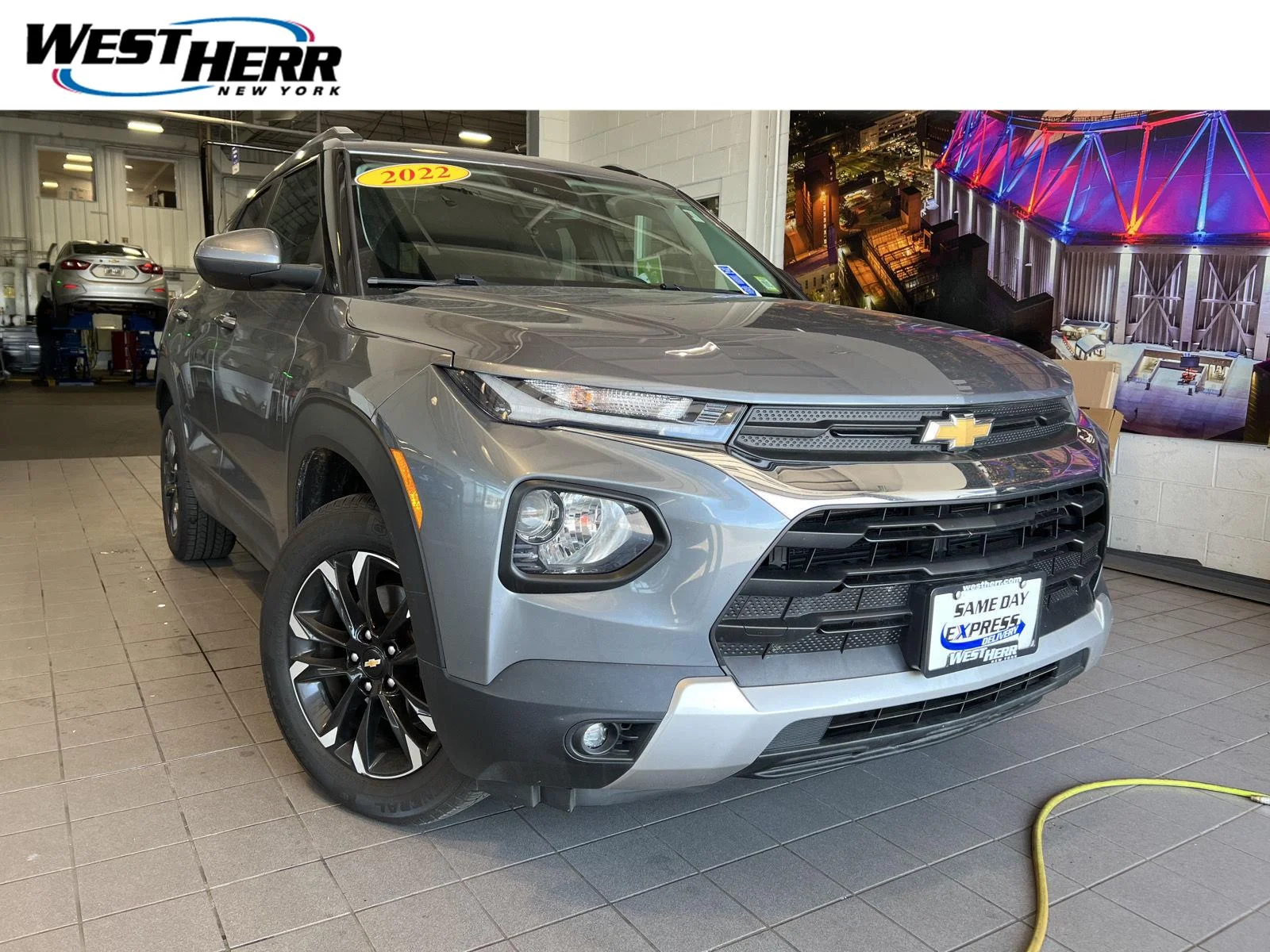 Used 2022 Satin Steel Metallic Chevrolet LT image 1