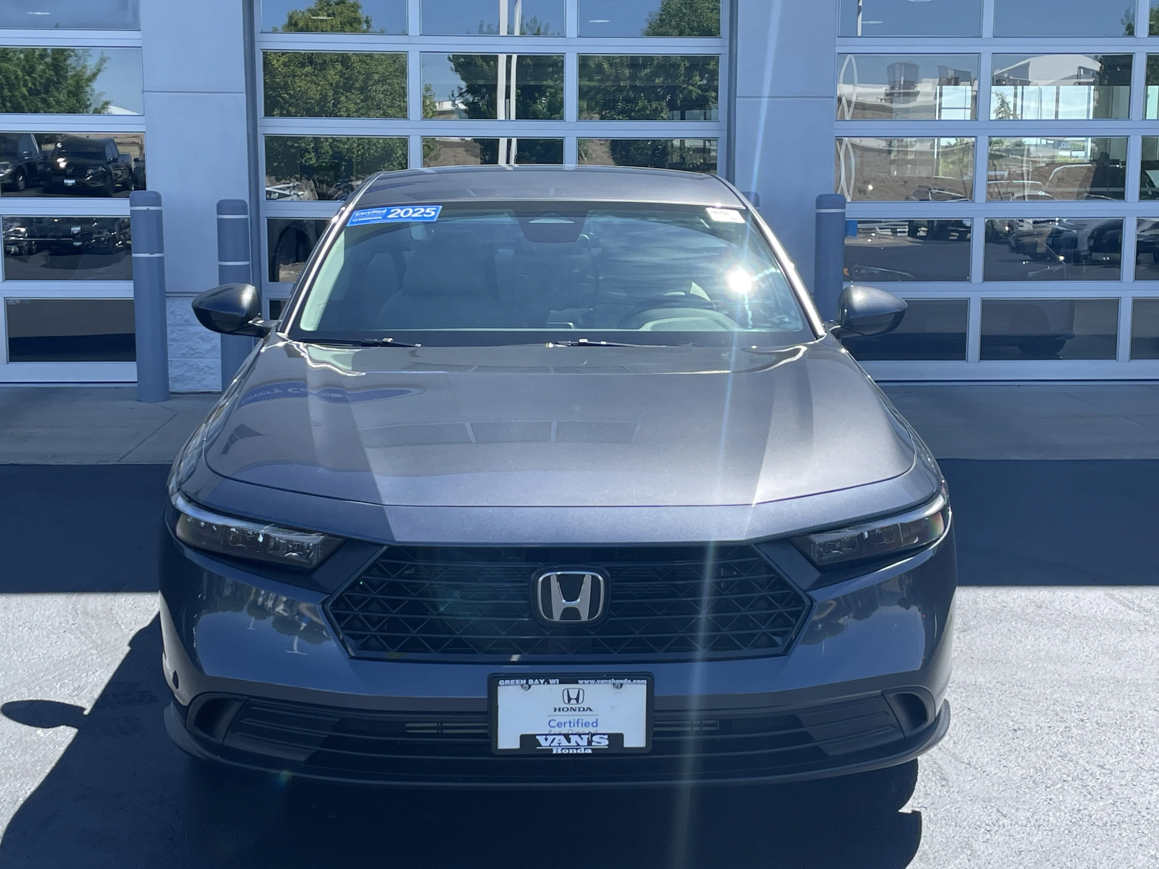 Certified Used 2025 Meteorite Gray Metallic Honda 1.5T LX image 2